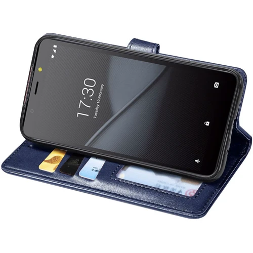 Аксесуар для смартфона Mobile Case GETMAN Gallant Blue для TECNO POP 2F: Матеріал искусcтвенная кожа и термополиуретан