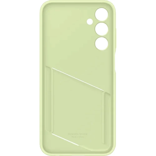 Чехол для телефонов Samsung Card Slot Case Lime (EF-OA256TMEGWW) for Samsung A256 Galaxy A25 5G: Пленка в комплекте нет
