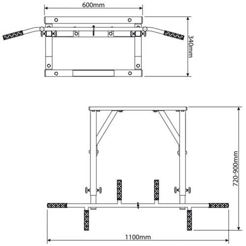 Турник для подтягивания K-SPORT KSH011/SK X-MAX (KS-110)