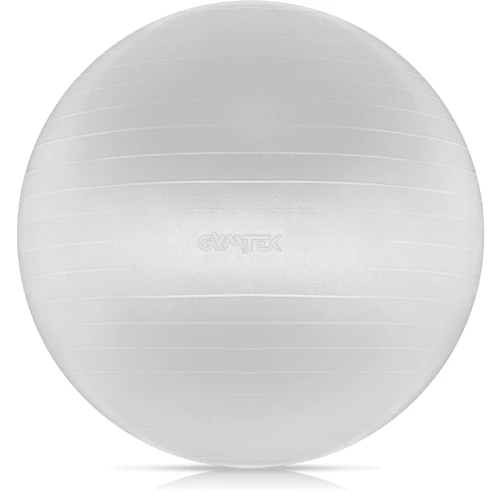 М'яч для фітнесу Gymtek 65 см чорний + насос: Діаметр, см 65