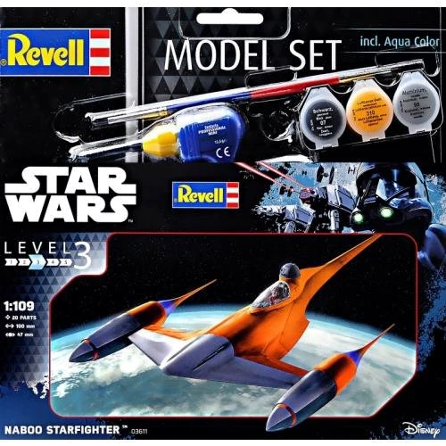 Подарочный набор Revell Космический корабль Naboo Starfighter (63611)
