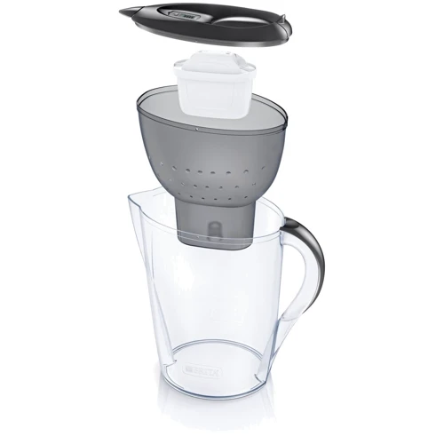 Фільтр-глечик BRITA Marella Memo MXPro 2.4 л (1.4 л очищеної води) з фільтр-картриджем, графіт (1052794) фото 4