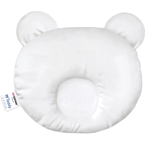 Подушка Sonex Teddy + наволочка зелена для немовлят 30x32 см (SO102150)