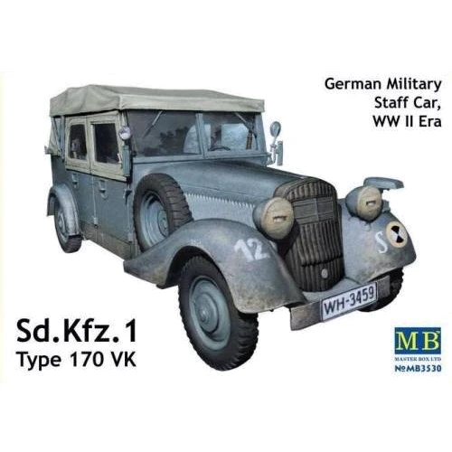 Модель Master Box Немецкий штабной автомобиль Sd.Kfz.1 Type 170 VK (MB3530)