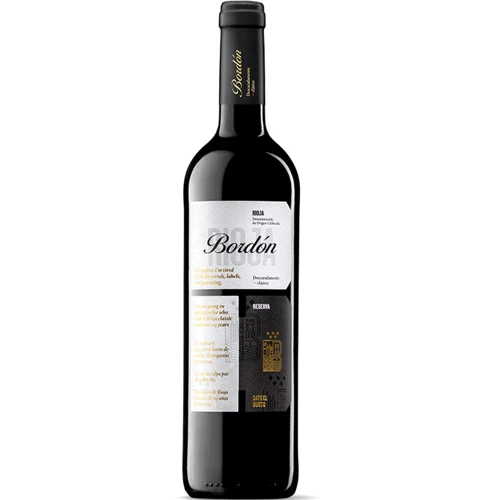 Вино Bordón Reserva красное 0.75 л (WHS8410106022509)