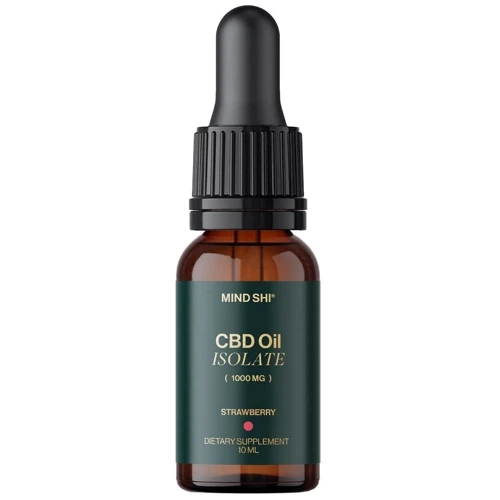Масло Mind Shi CBD Oil Isolate 1000 mg Strawberry - 10 ml