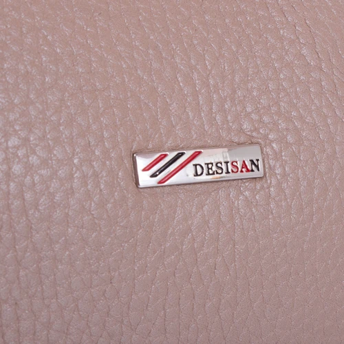 Жіноча косметичка Desisan бежева (SHI063-283): Фактура матова, Зерниста