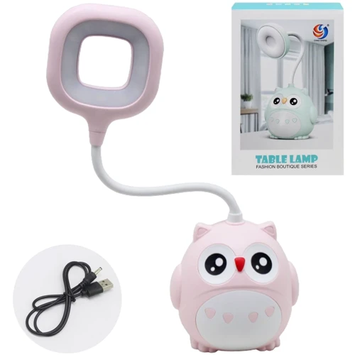 Настольная светодиодная лампа CHAO SHENG Сова розовая (C57877р): Производитель CHAO SHENG