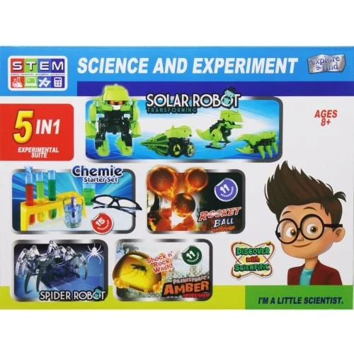 Исследовательская лаборатория Mic Science and Experiment 5 в 1 англ (1055)