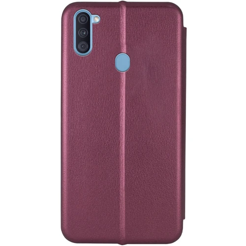 Аксессуар для смартфона Fashion Classy Burgundy for Samsung A115 Galaxy A11 / M115 Galaxy M11: Цвет бордовый