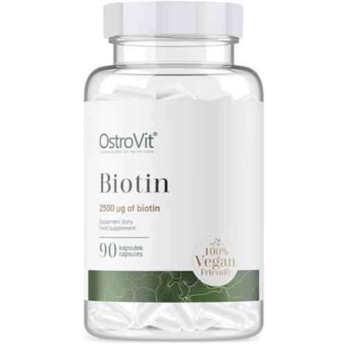 OstroVit Biotin Биотин 90 веганских капсул