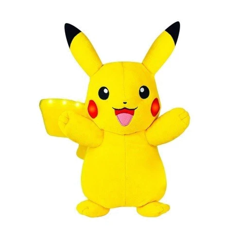 Интерактивная мягкая игрушка Pokemon - ПИКАЧУ (свет, звук, 25 cm): Сенсоры ориентация в пространстве