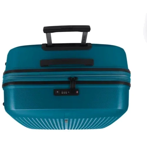 Чемодан Gabol Brooklyn (L) Turquoise бирюзовый (123947-018): Тип ручки Телескопическая ручка, Короткая ручка
