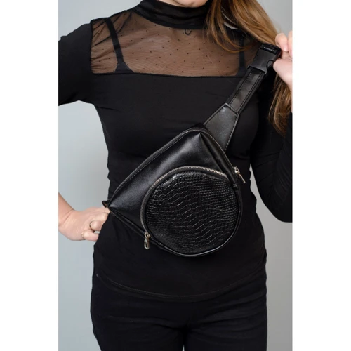 Жіноча поясна сумка Sambag Sofi 0GS чорна (88193070): Тип Сумки