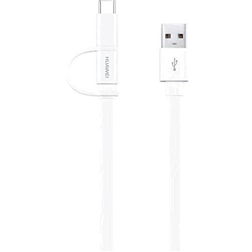 Кабель Huawei USB Cable to USB-C/microUSB 1.5m White (AP55S): Довжина 1.5 м