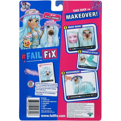 Игровой набор с питомцем Failfix серии Total Makeover - Щенок Арти (12820): Производитель Failfix