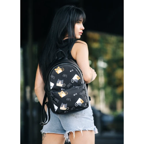 Женский рюкзак Sambag Dali BQH черный (15321501)