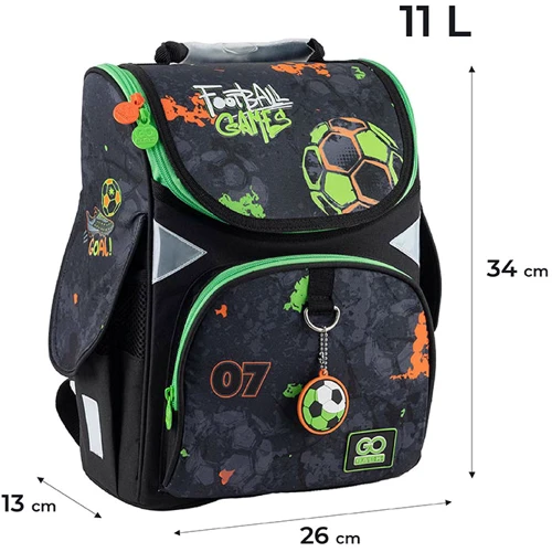 Рюкзак GoPack Education каркасный 5001S-5 Football Game (GO24-5001S-5) фото 17