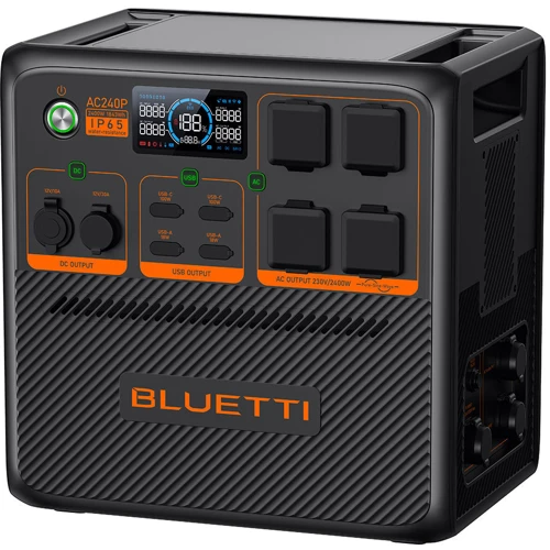 Зарядная станция Bluetti AC240P 1843Wh 2400W UA: Емкость аккумулятора, Вт/ч 1843