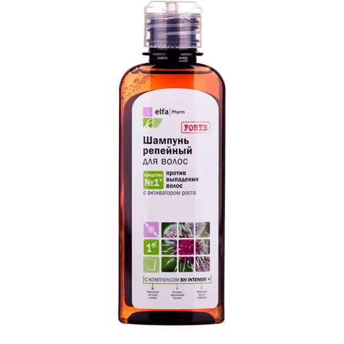 Elfa Pharm Шампунь репейный 200 ml: Тип волос Все типы