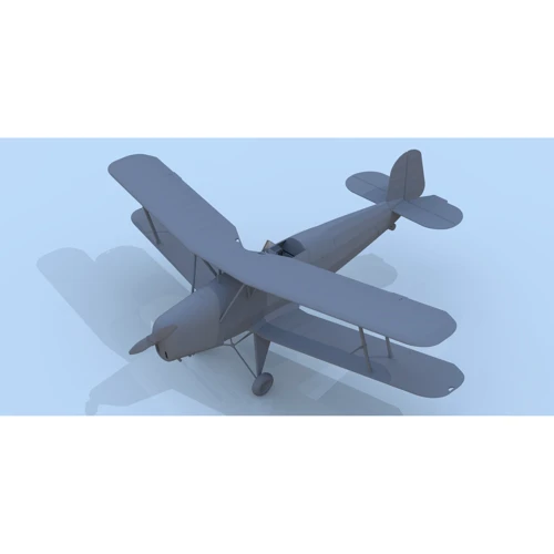 Німецький навчальний літак Bucker Bu 131D, 2МВ Bucker Bu 131D, German training aircraft, WWII (ICM32030): Виробник ICM