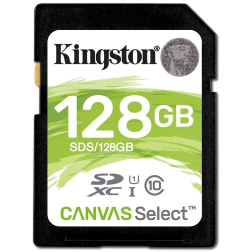 Карта памяти Kingston 128GB SDXC Class 10 UHS-I U1 Canvas Select (SDS/128GB)