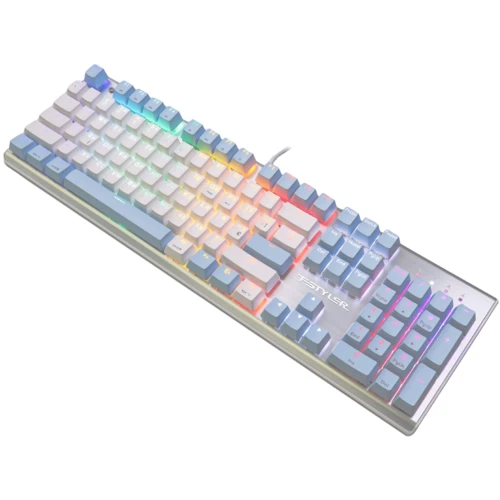 Клавиатура A4Tech FS100 (Icy Blue): Подключение проводное