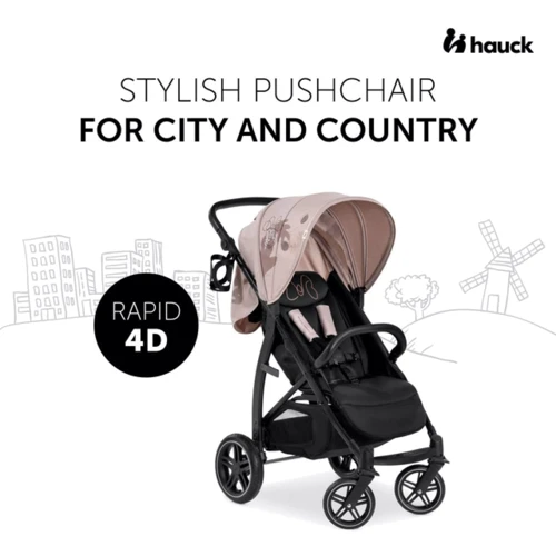 Прогулянковий візок Hauck Rapid 4D Minnie Mouse Rose (14894-5) фото 9