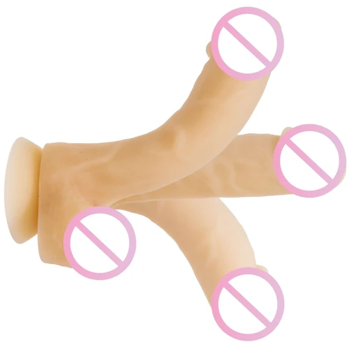Фаллоимитатор ADDICTION - DAVID - 8" Bendable Silicone Dong