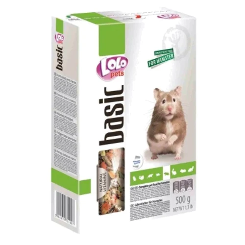 Повнорационный корм Lolopets для хом'яка 500 г (LO-71100)