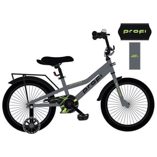 Велосипед дитячий Profi PRIME 18 дюймів, сірий (MB 18014): Тип 2х колесный велосипед