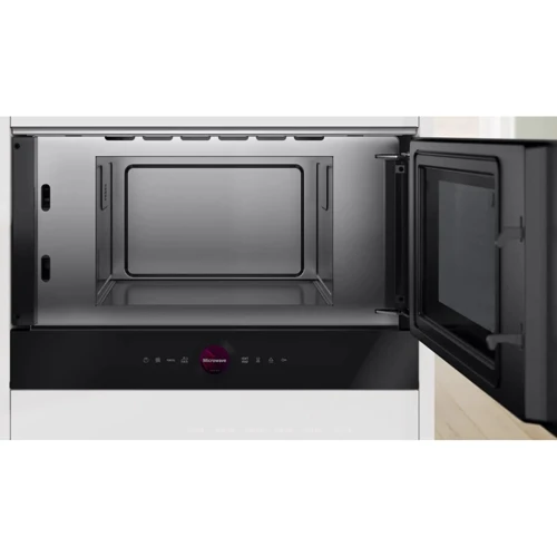 Встраиваемая микроволновая печь BOSCH BFR7221B1: Цвет черный
