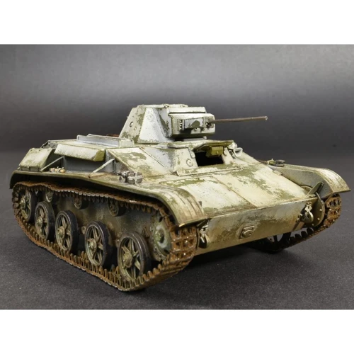 Збірна модель MiniArt Радянський легкий танк Т-60 заводу №37, ранніх випусків з інтер'єром (MA35224) фото 4