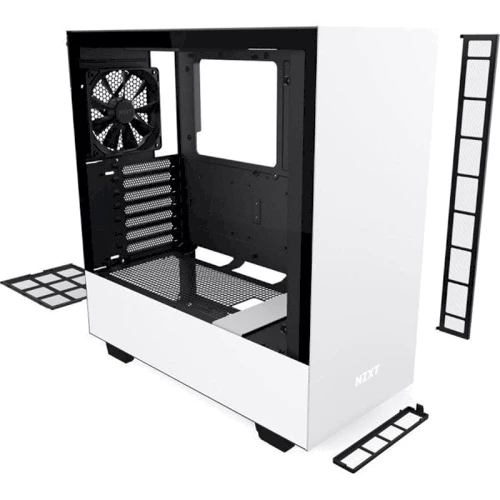 Корпус NZXT H510 Matte White-Black (CA-H510B-W1) фото 5