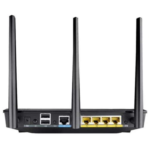 Маршрутизатор Wi-Fi ASUS RT-AC66U/B1 AC1750: Количество LAN портов 4