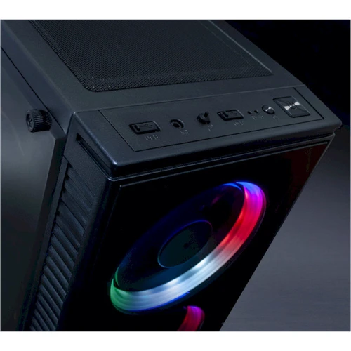 Корпус Frime Bastion Rainbow LED (BASTION-U3-3RWSRF-WP): Форм-фактор материнской платы ATX / Micro-ATX / Mini-ITX