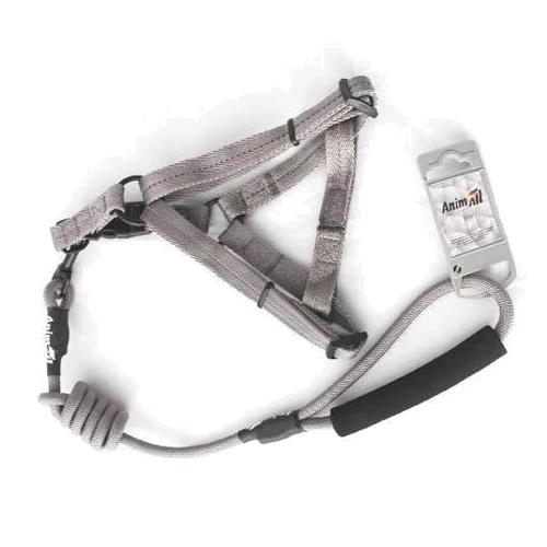 Повідець та шлейка AnimAll HJ-Y304-LН Gray 0.8x120x1.5см (69,306)