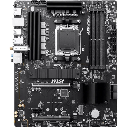 MSI PRO B650-S WIFI: Оперативная память 4xDDR5 7200+ МГц, до 192 ГБ