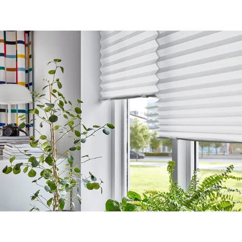 Штора-плісе ІКЕА Schottis 90х190 см Білий (20242282)