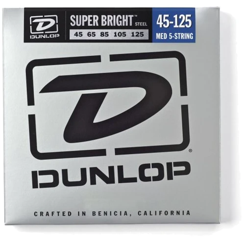 Струна для гитар Струны DUNLOP DBSBS45125 SUPER BRIGHT STEEL 45-125