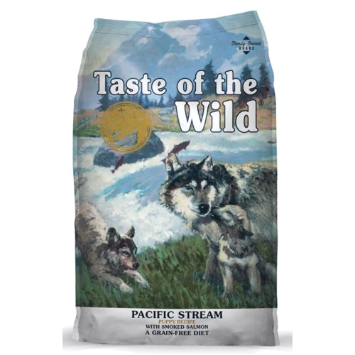Сухой корм для щенков Taste of the Wild Pacific Stream Puppy с копченым лососем 12.2 кг (9757-HT60)