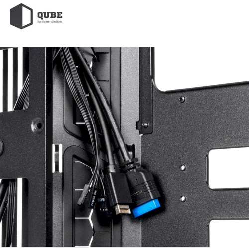Корпус QUBE F-TANK Black (FTANK_F1BU3) фото 6