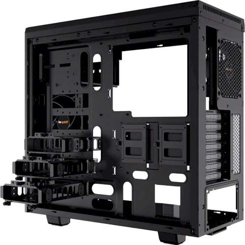 Корпус be quiet! Pure Base 600 Black (BG021): Материал передней панели пластик
