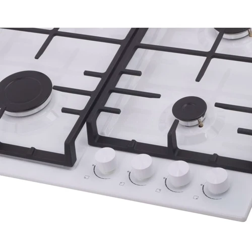 Варочная поверхность Perfelli HGM 61427 WH: Количество конфорок 4