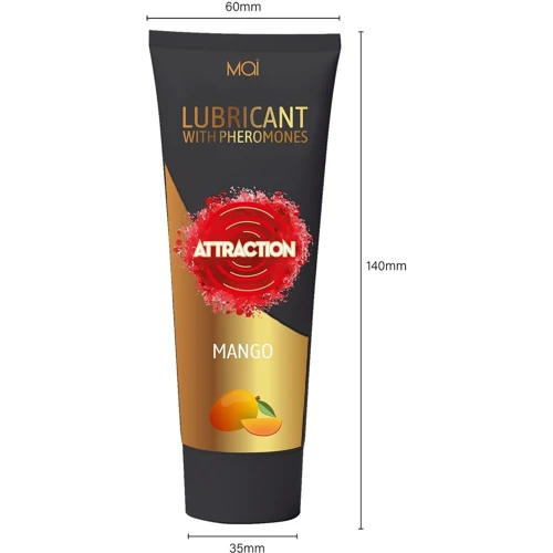 Смазка на водной основе с феромонами MAI ATTRACTION MANGO (100 мл)
