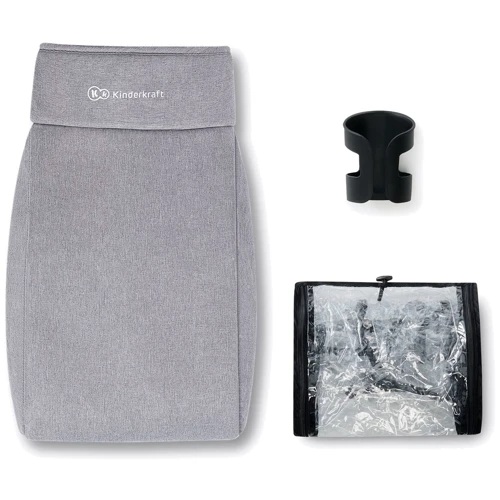 Прогулочная коляска Kinderkraft Vesto Gray (KSVEST00GRY0000) фото 9