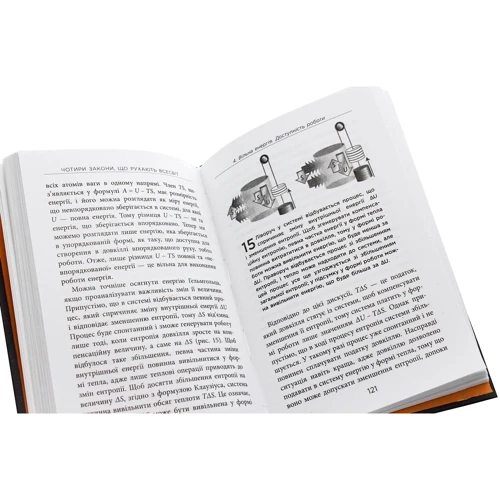 Пітер Еткінз: Чотири закони, що рухають Всесвіт: ISBN 978-617-09-6500-4