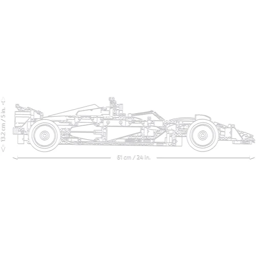 Конструктор LEGO Technic Автомобіль F1 Ferrari SF-24 (42207) фото 6
