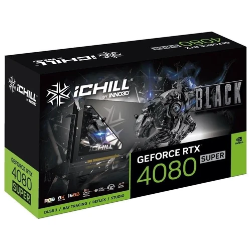 Відеокарта INNO3D GEFORCE RTX 4080 SUPER ICHILL BLACK (C408SB-166XX-18700006): Тип пам'яті GDDR6X