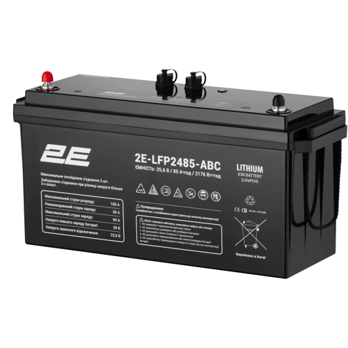 Аккумуляторная батарея 2E FP24, 24В, 85А ABC 8S UA